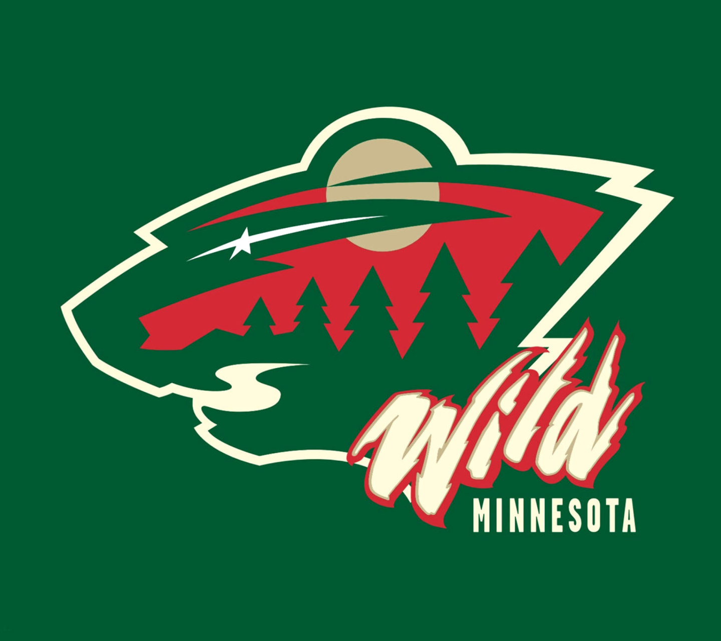 Fondo de pantalla Minnesota Wild 1440x1280