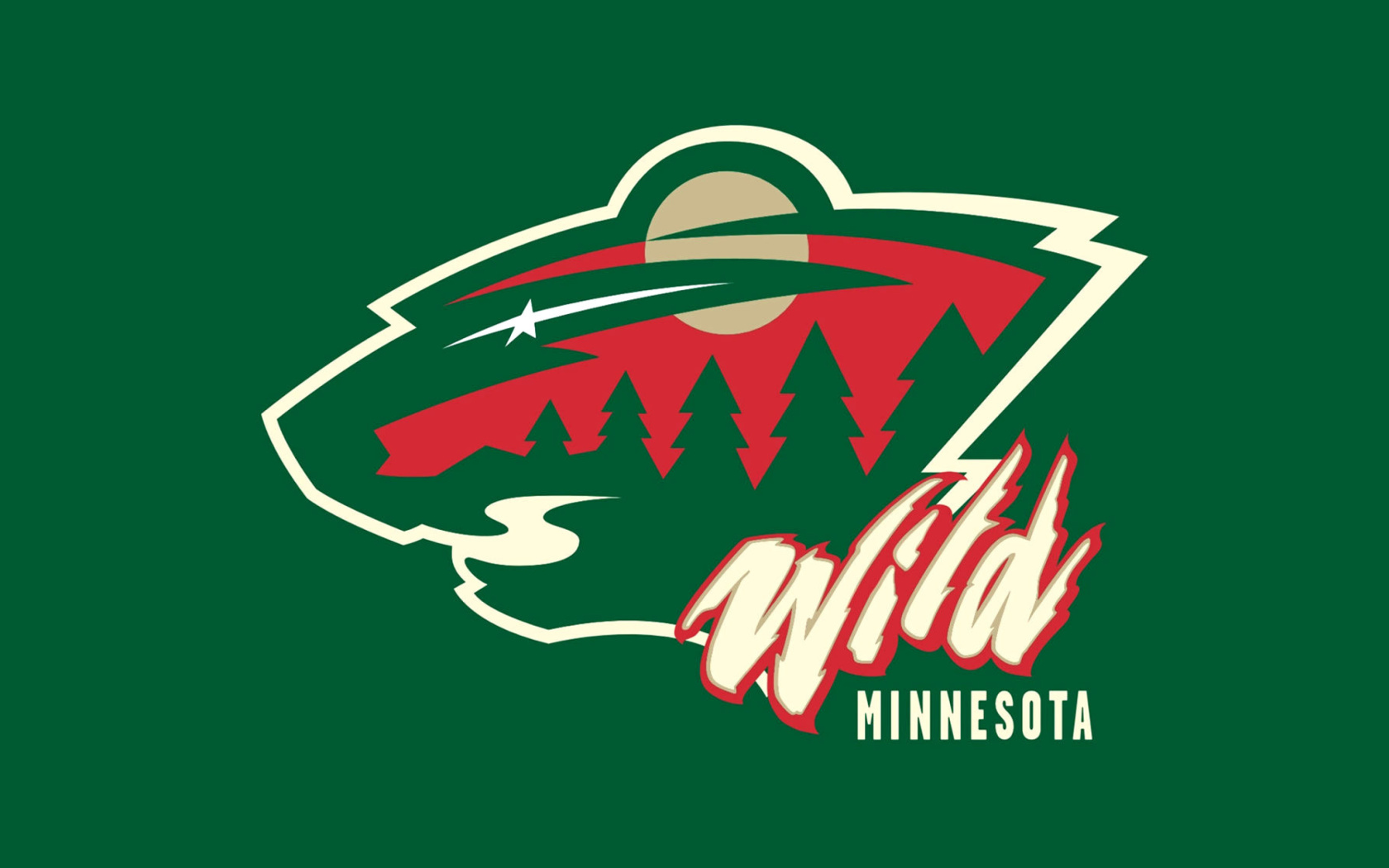 Обои Minnesota Wild 1680x1050