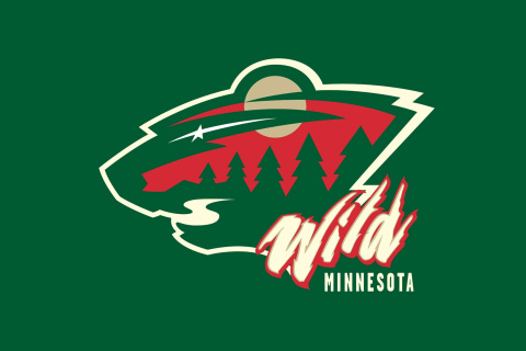 Das Minnesota Wild Wallpaper 480x320