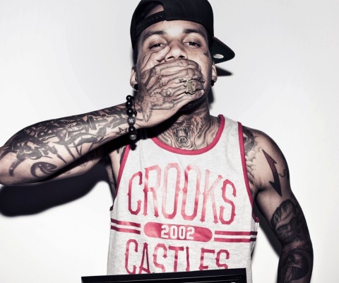 Fondo de pantalla Kid Ink Rapper 480x400