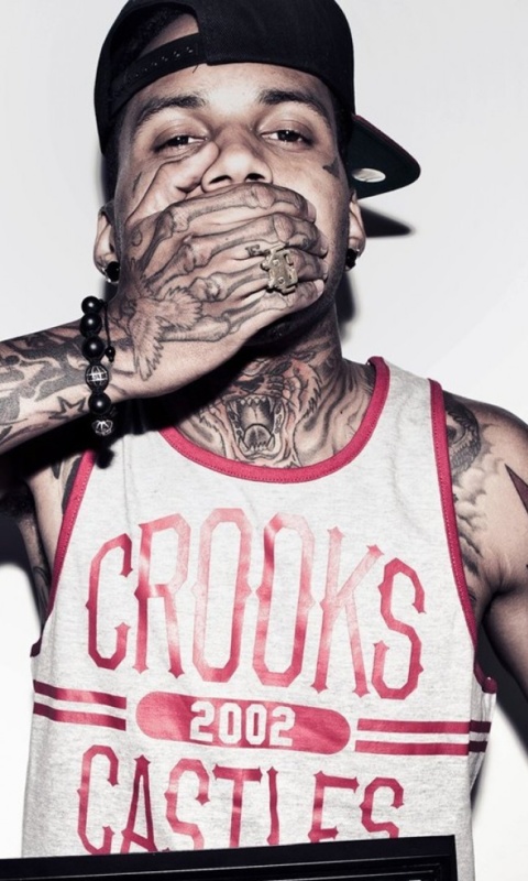 Fondo de pantalla Kid Ink Rapper 480x800