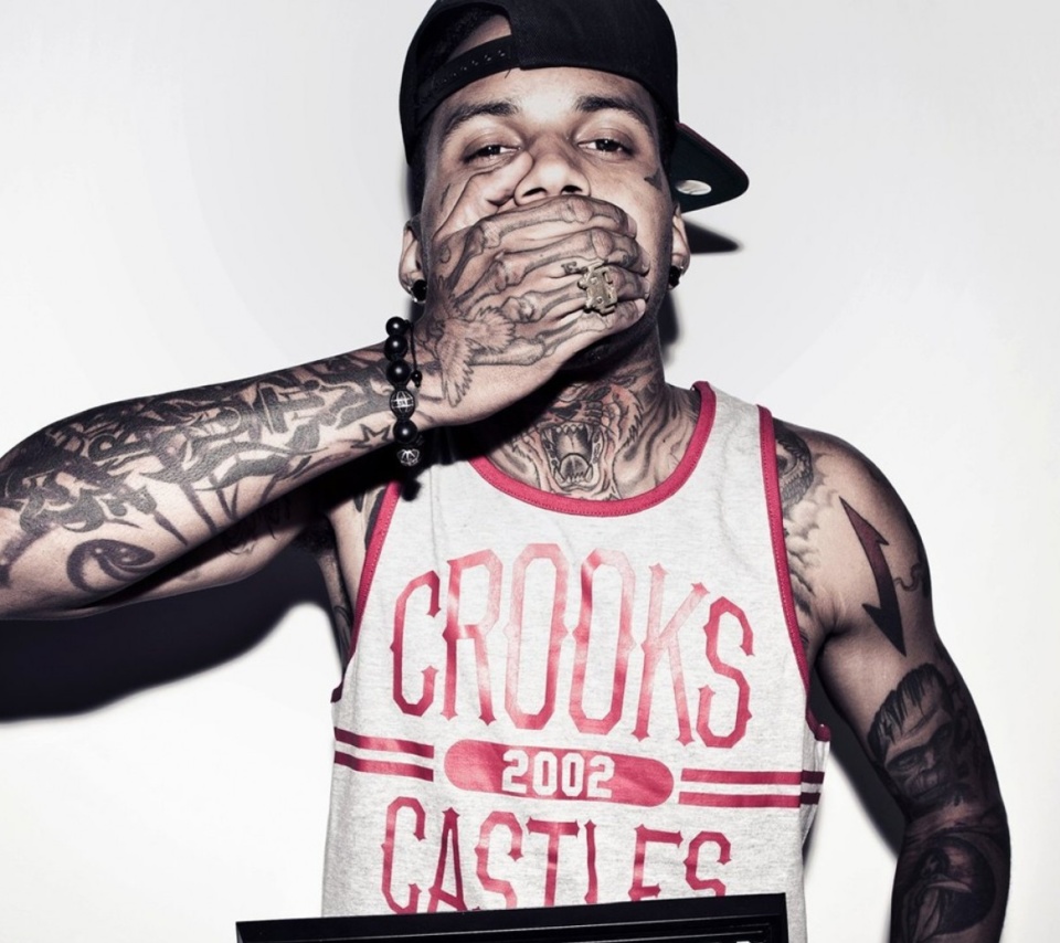 Sfondi Kid Ink Rapper 960x854