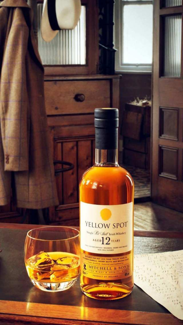 Yellow Spot 12 Year Old Whiskey wallpaper 640x1136