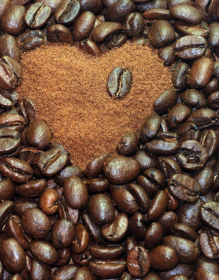 In Love With Coffee - Obrázkek zdarma pro 480x800