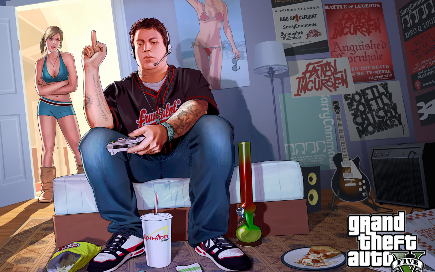 Screenshot №1 pro téma Grand Theft Auto V Jimmy Gamer 1440x900