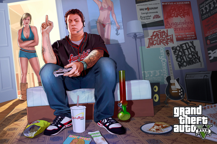 Grand Theft Auto V Jimmy Gamer wallpaper