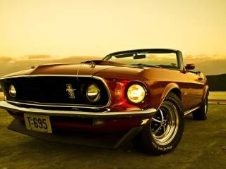 Fondo de pantalla 1969 Ford Mustang 320x240