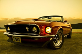 1969 Ford Mustang - Obrázkek zdarma pro HTC Desire HD