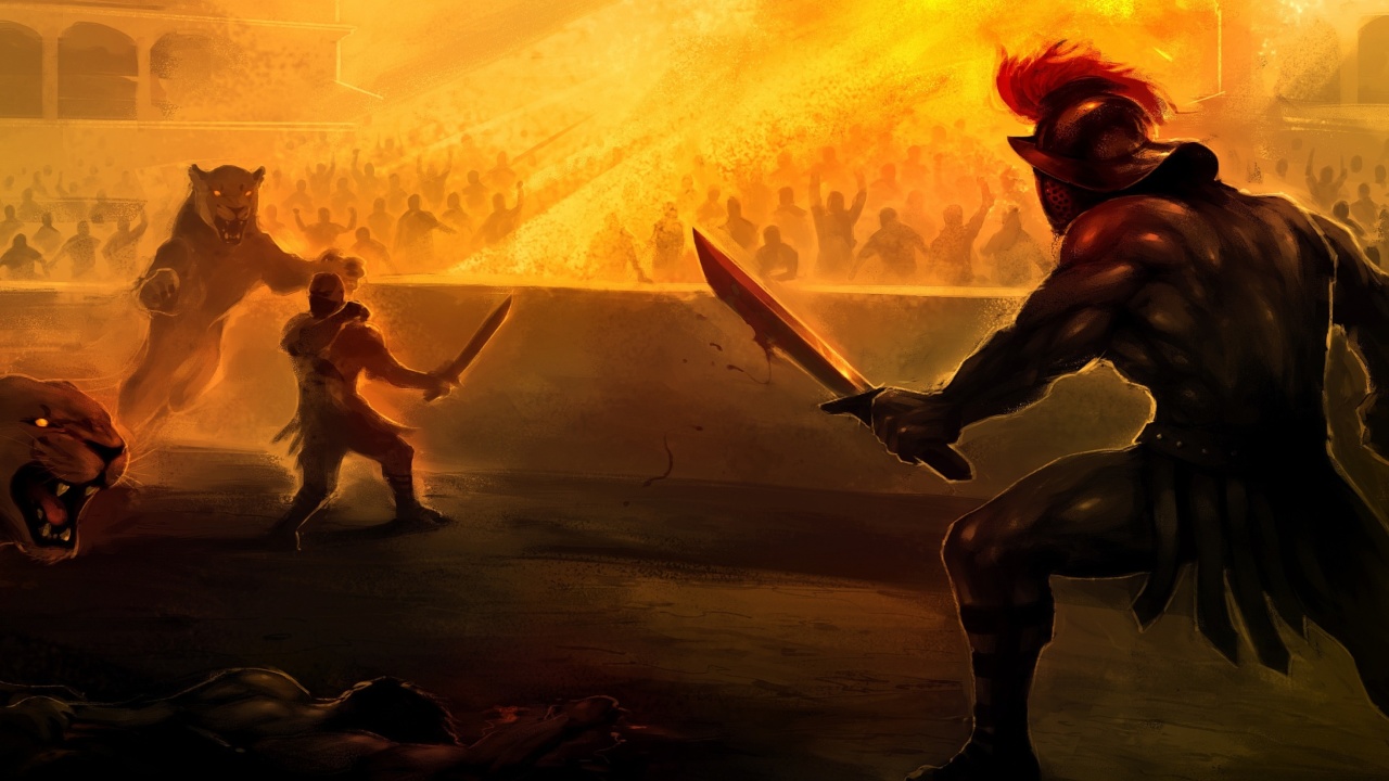 Gladiator Arena Fighting Game screenshot #1 1280x720