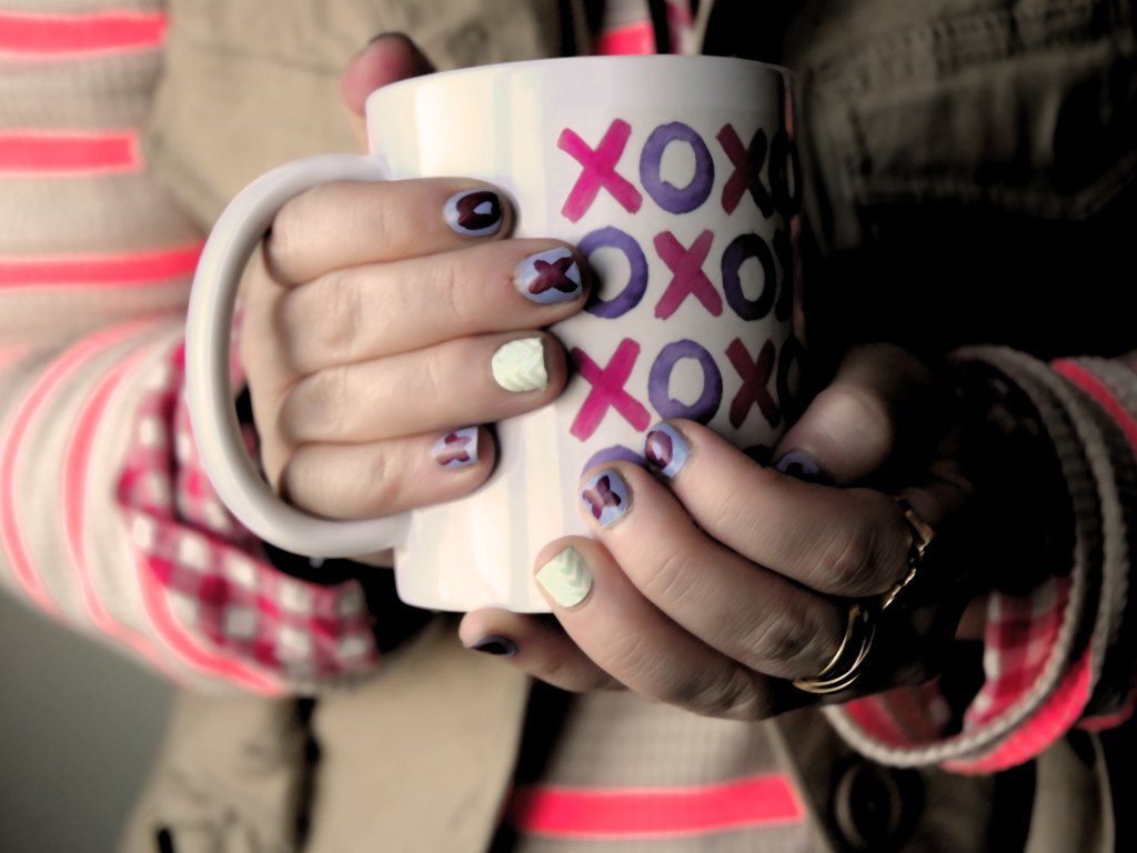 Xoxo Cup wallpaper 1024x768