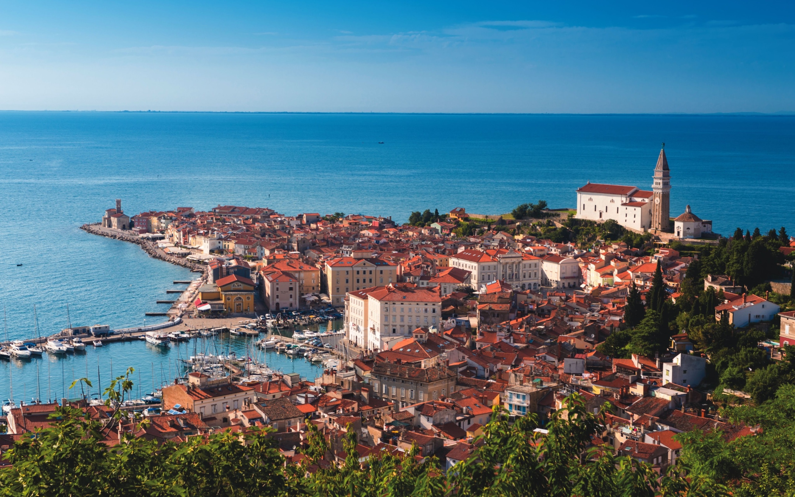 Sfondi Piran Slovenia 2560x1600