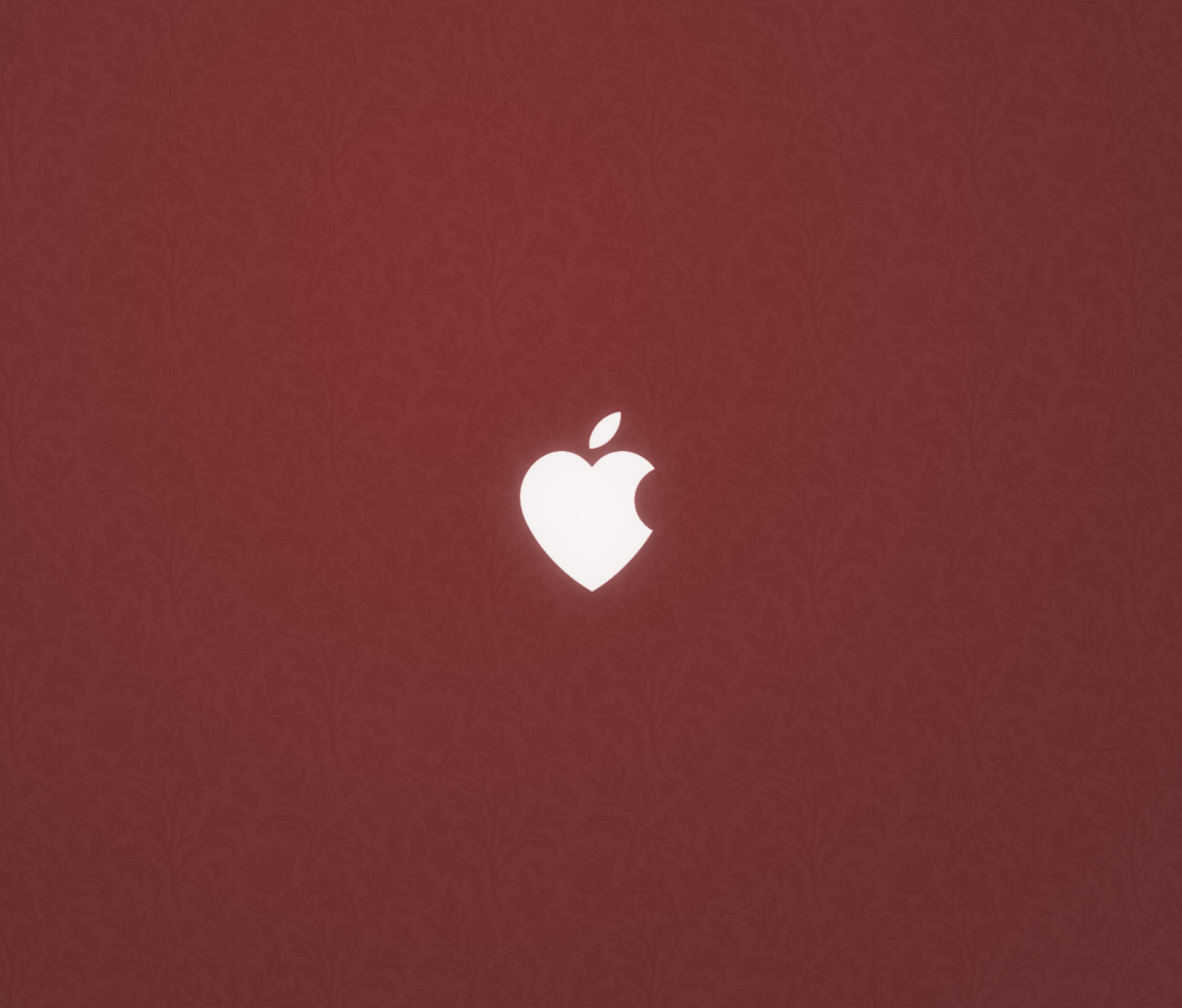 Screenshot №1 pro téma Apple Love 1200x1024