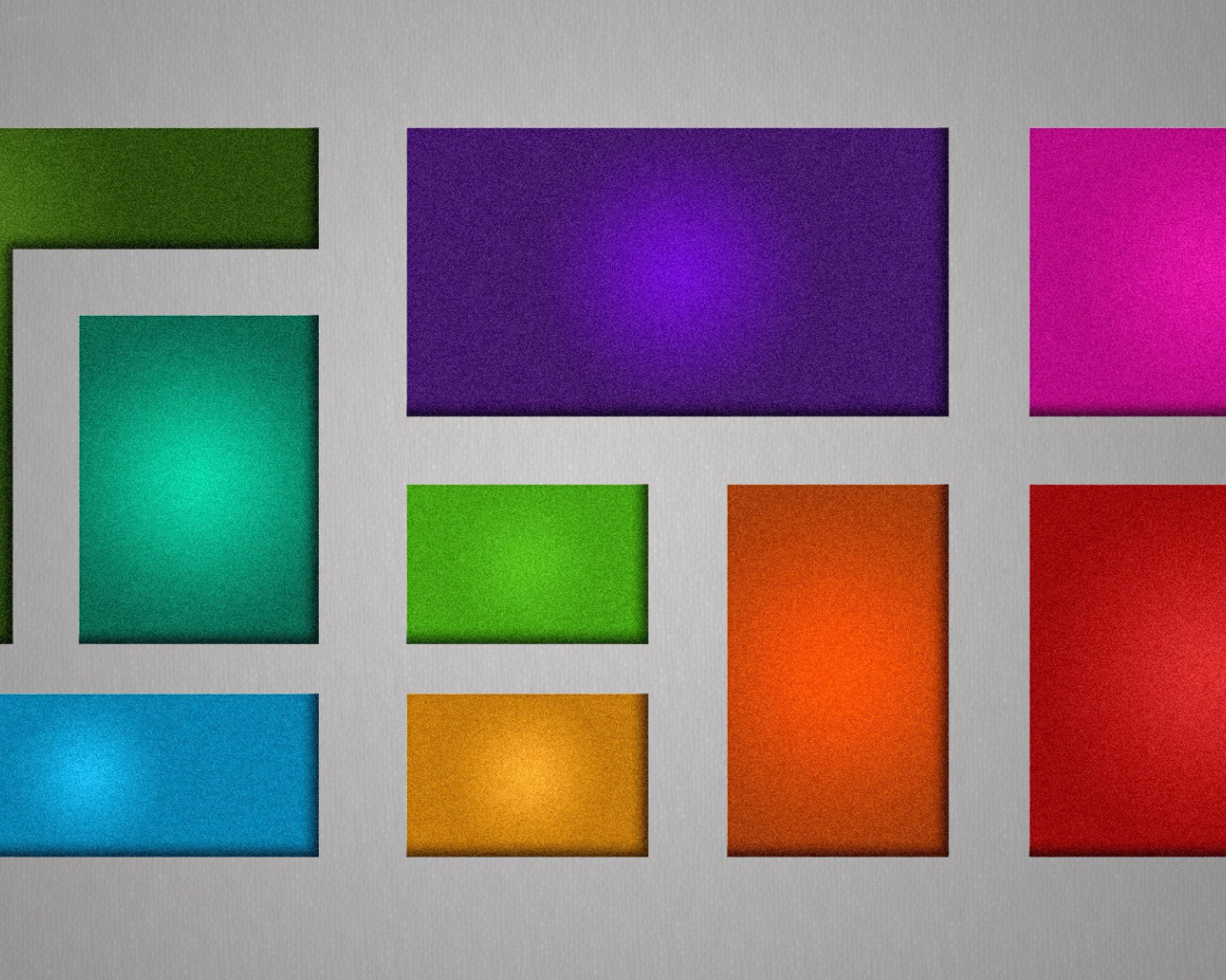 Multicolored Squares screenshot #1 1280x1024