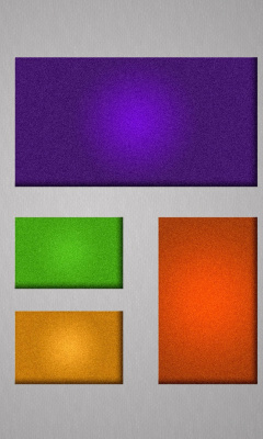 Das Multicolored Squares Wallpaper 240x400
