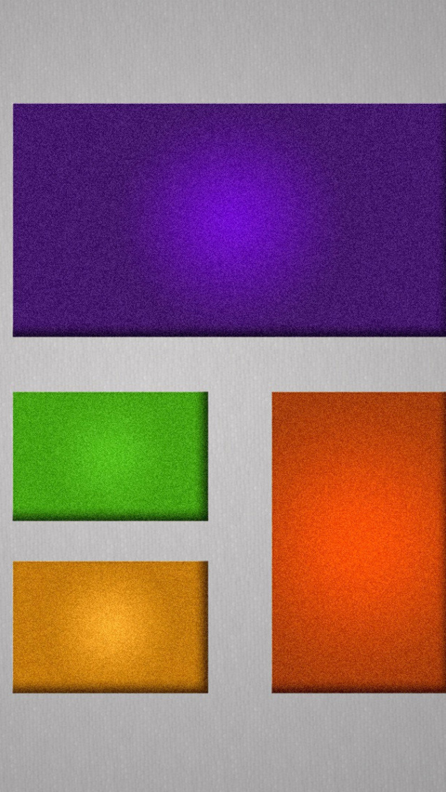 Multicolored Squares wallpaper 640x1136