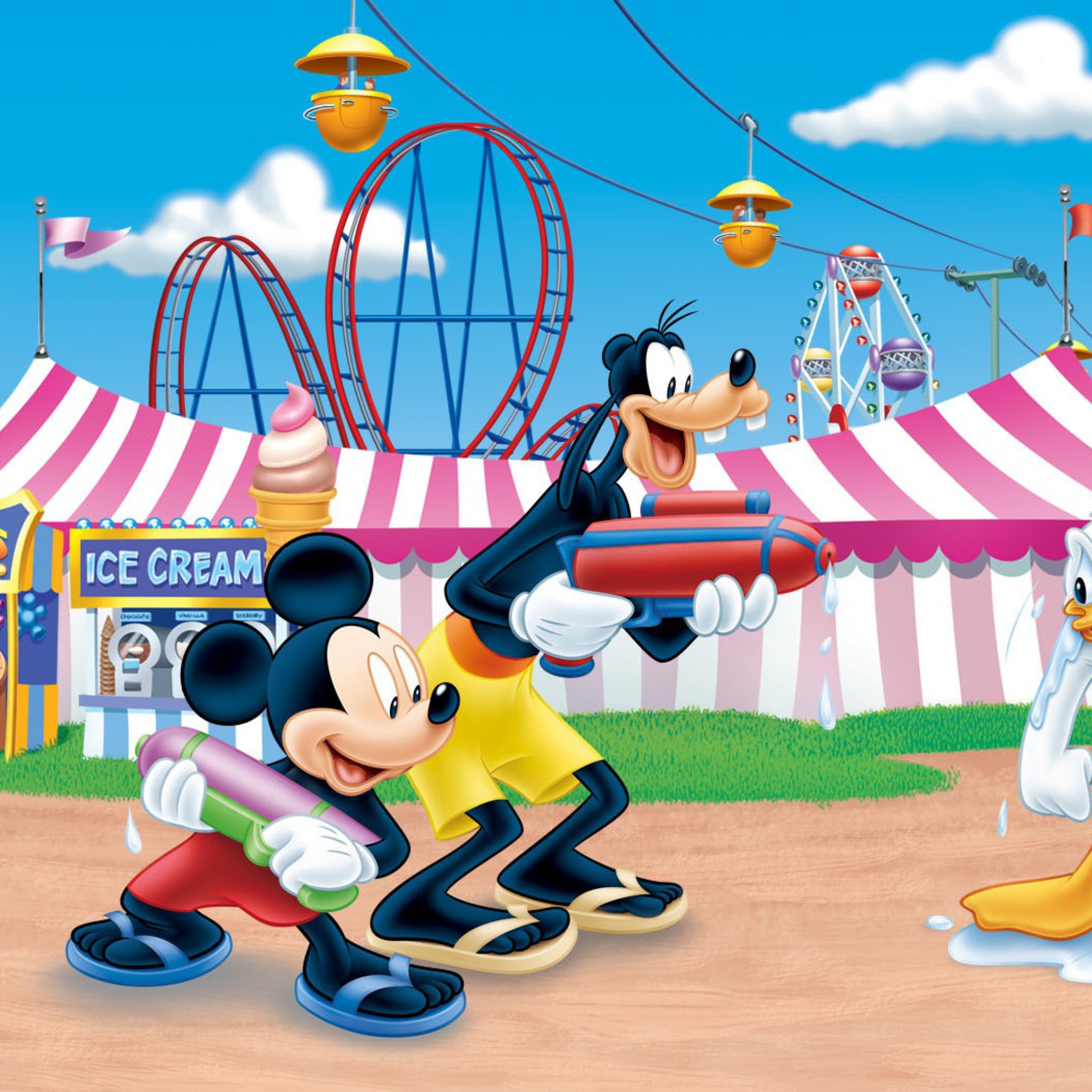 Fondo de pantalla Mickey 2048x2048