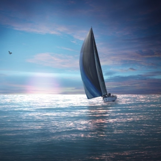 Kostenloses Sailing Boat Wallpaper für iPad 3