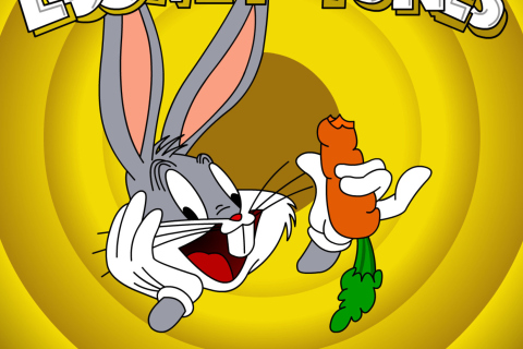 Fondo de pantalla Looney Tunes - Bugs Bunny 480x320