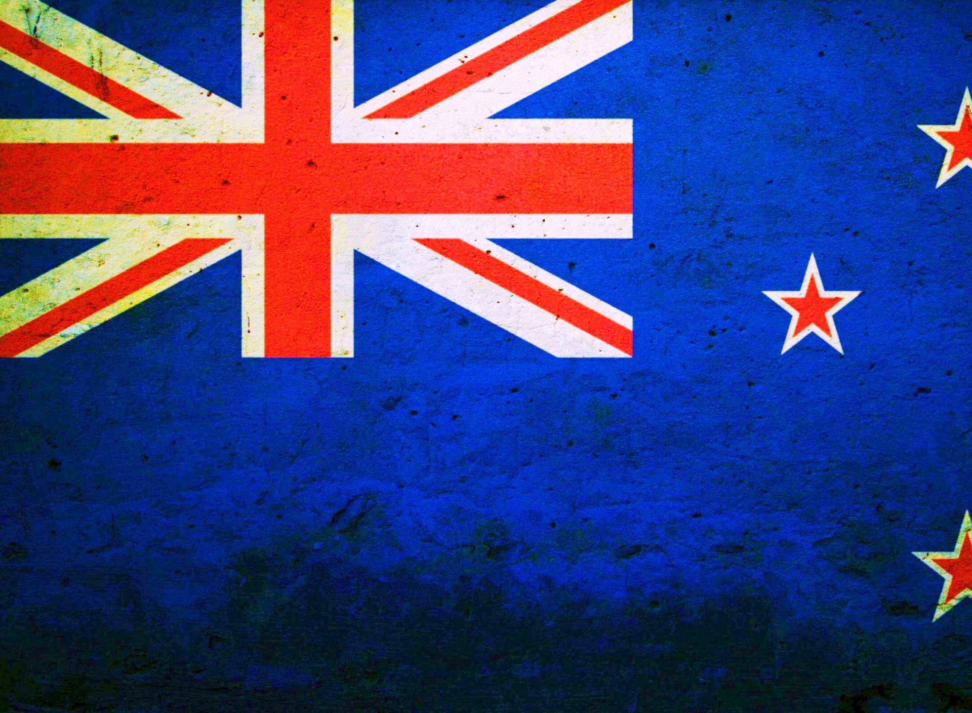 Обои Flag of New Zealand 1920x1408