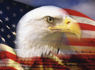 USA Flag - Obrázkek zdarma pro 960x854