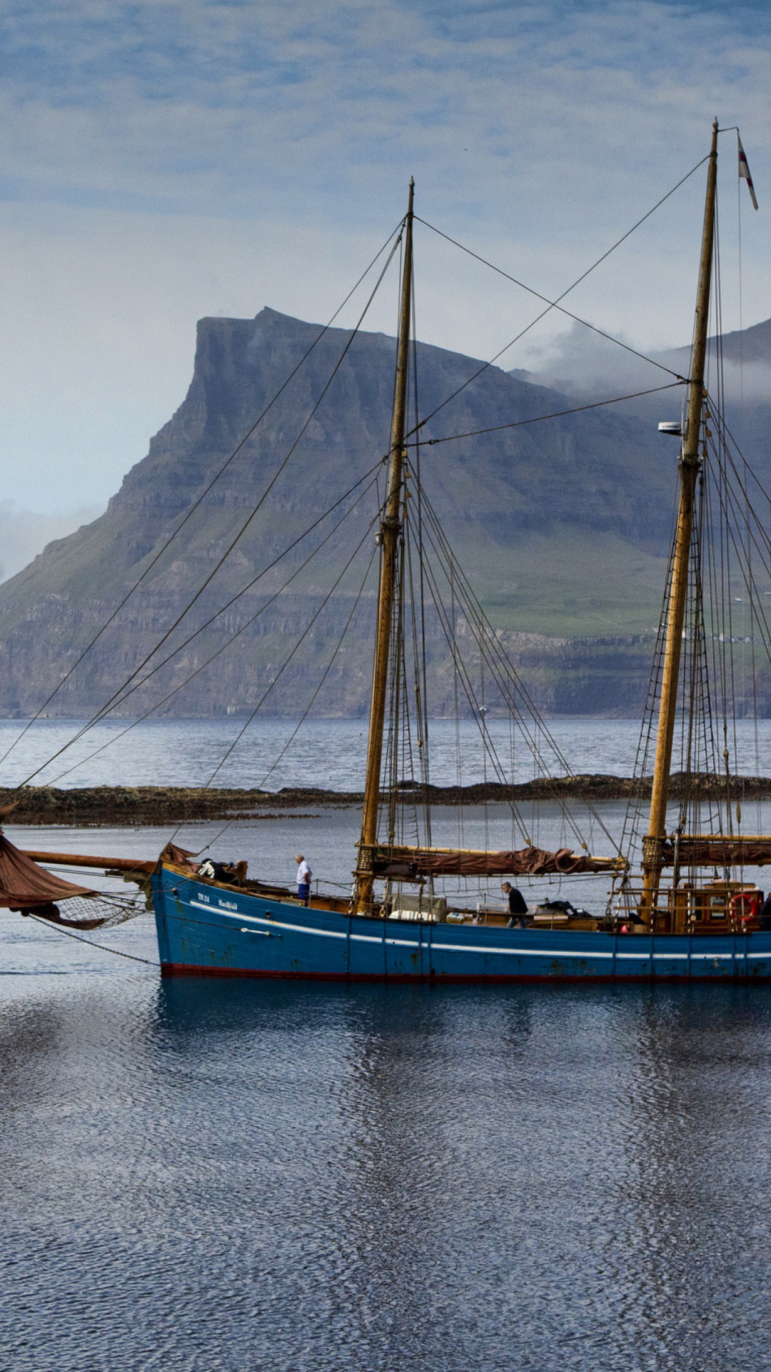 Screenshot №1 pro téma Bay Faroe Islands, Denmark 1080x1920