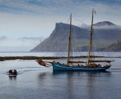 Screenshot №1 pro téma Bay Faroe Islands, Denmark 176x144