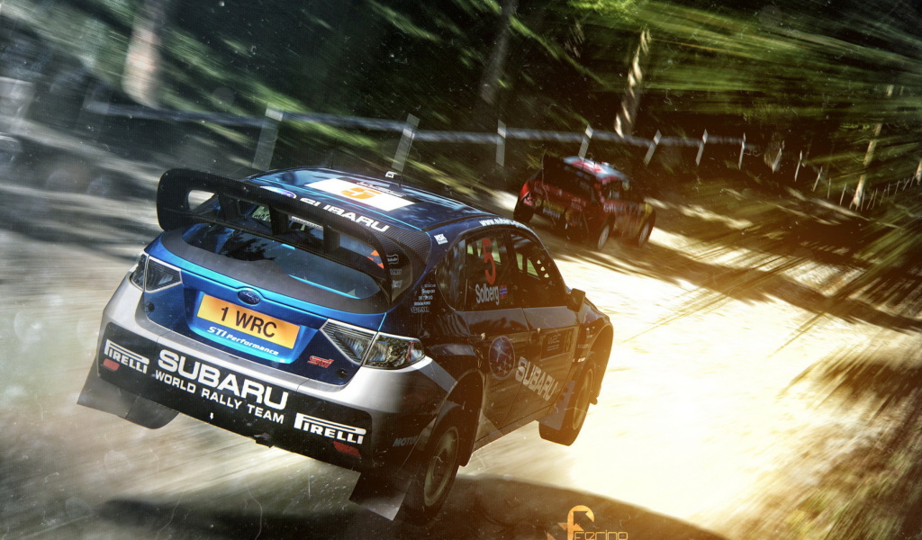 Screenshot №1 pro téma Gran Turismo 5 Rally Game 1024x600