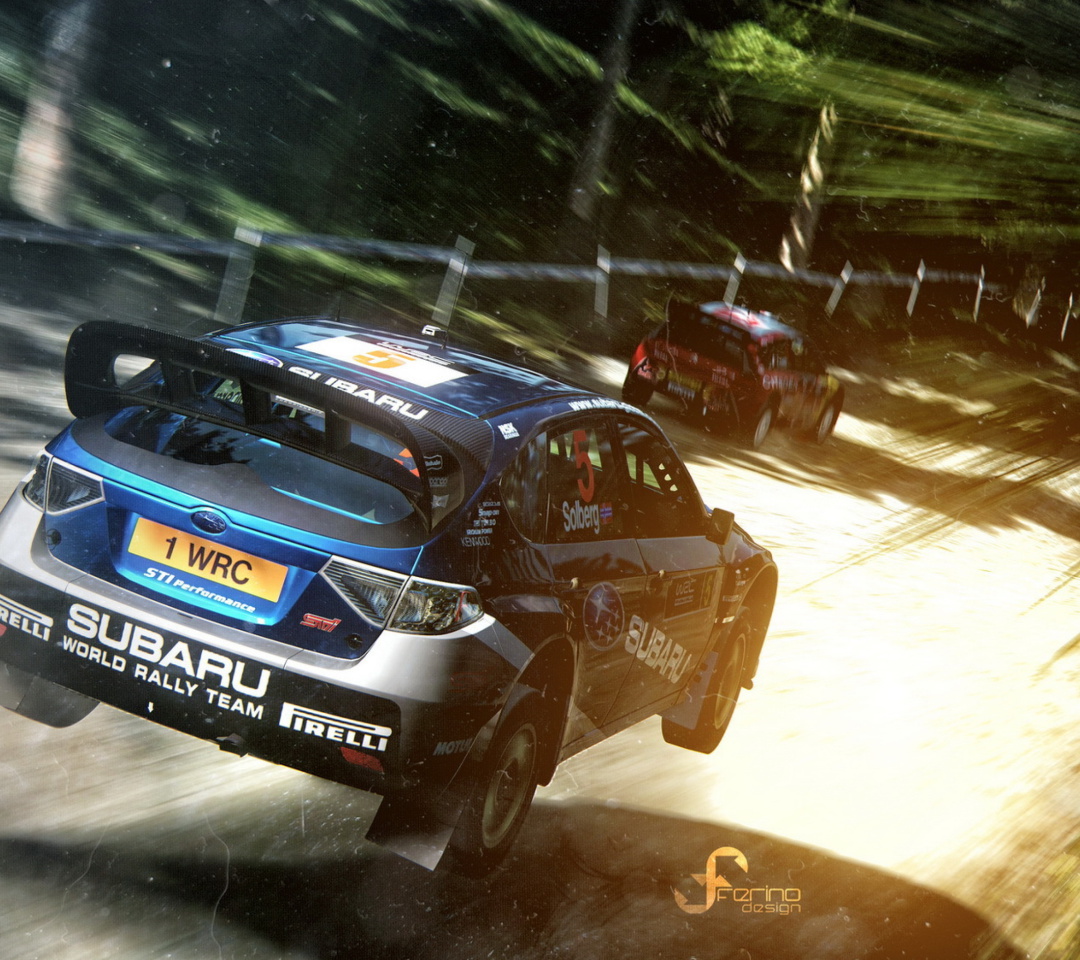Обои Gran Turismo 5 Rally Game 1080x960