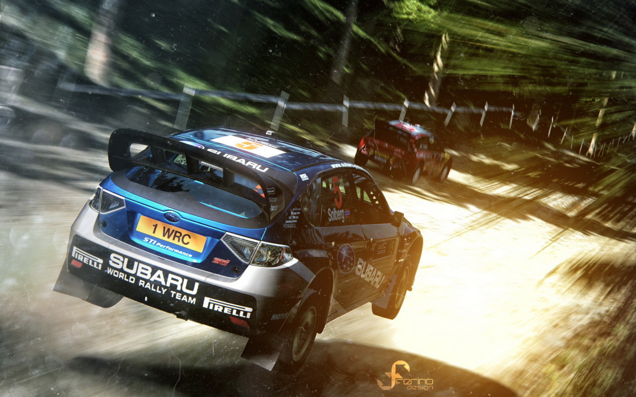 Обои Gran Turismo 5 Rally Game 1280x800