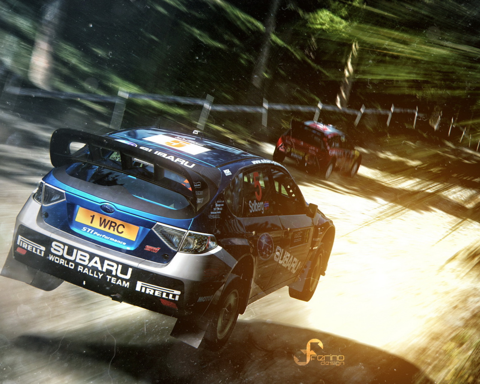 Обои Gran Turismo 5 Rally Game 1600x1280