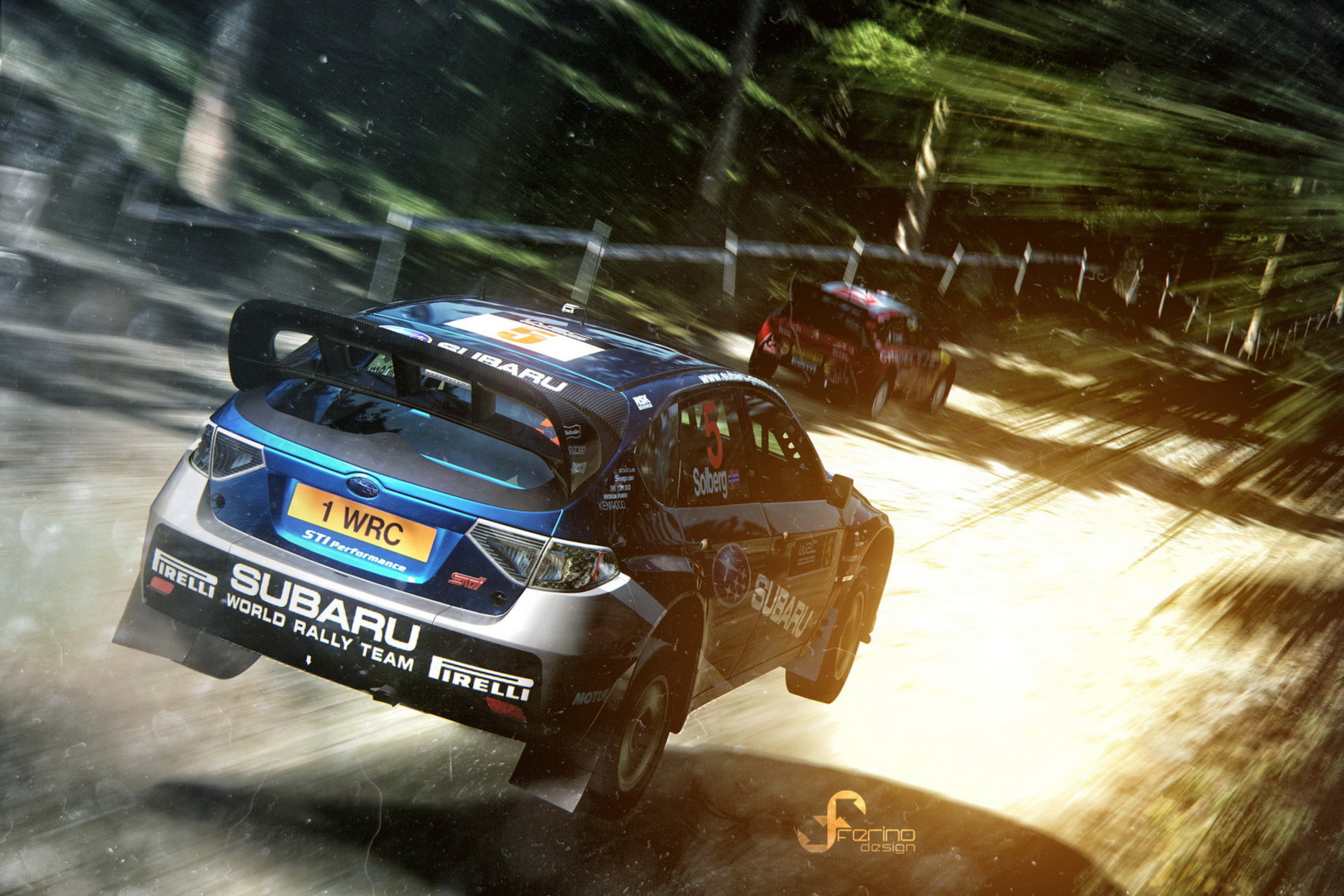 Das Gran Turismo 5 Rally Game Wallpaper 2880x1920