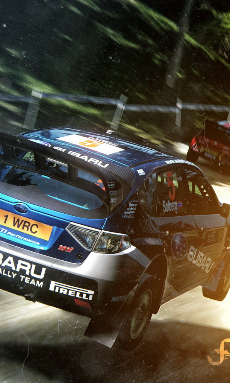 Gran Turismo 5 Rally Game wallpaper 768x1280