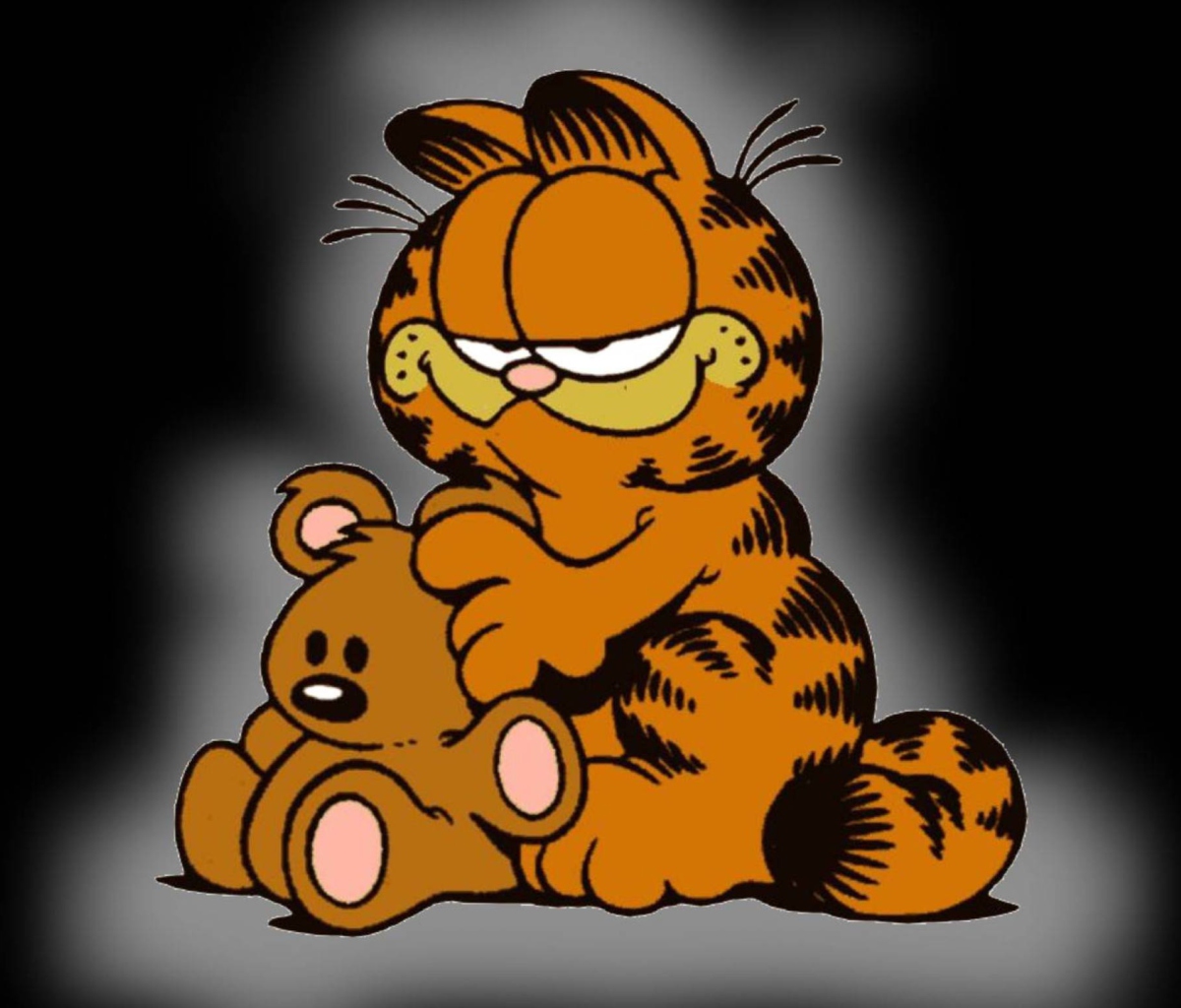 Обои Garfield 1200x1024