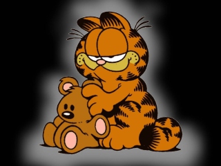 Обои Garfield 320x240