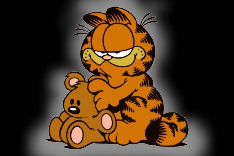 Обои Garfield 480x320