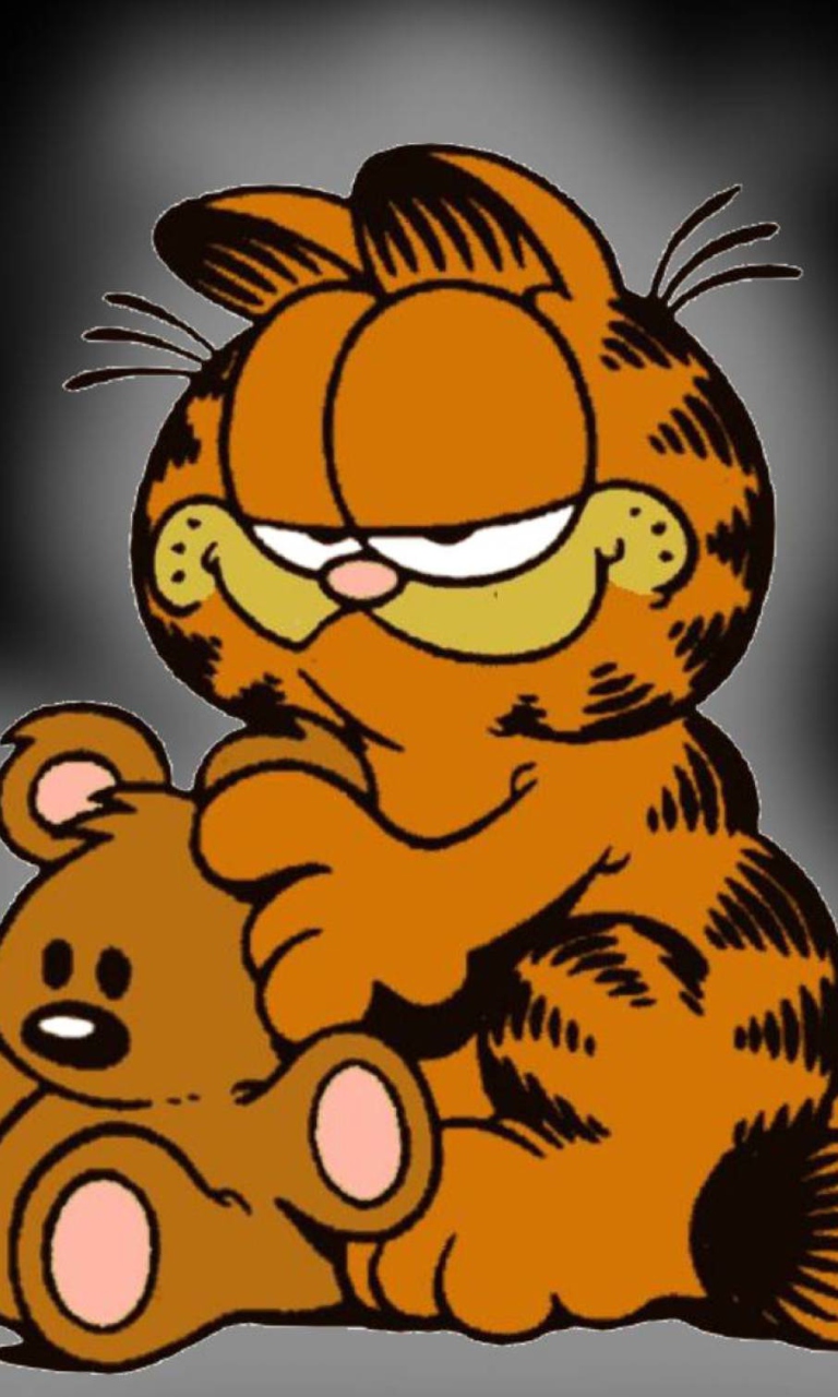 Fondo de pantalla Garfield 768x1280