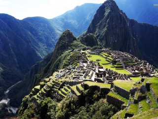 Das Machu Picchu Peru Wallpaper 320x240
