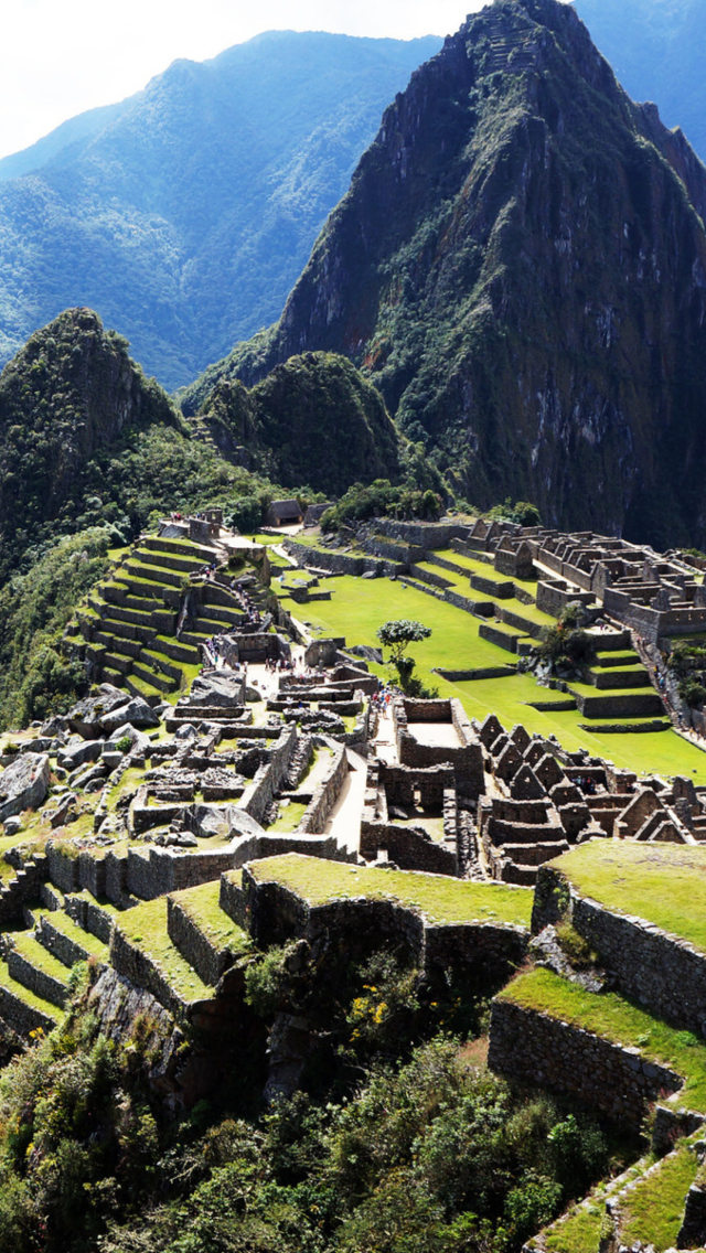 Sfondi Machu Picchu Peru 640x1136