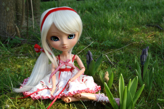 Blonde Doll - Obrázkek zdarma pro 176x144