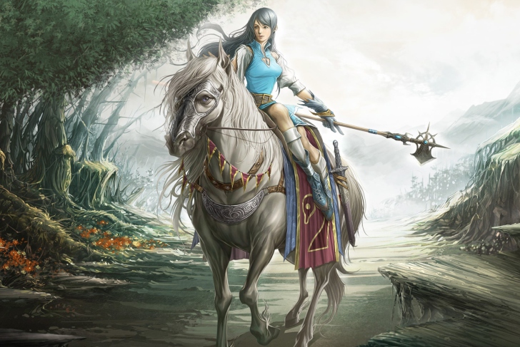 Girl On A Horse screenshot #1