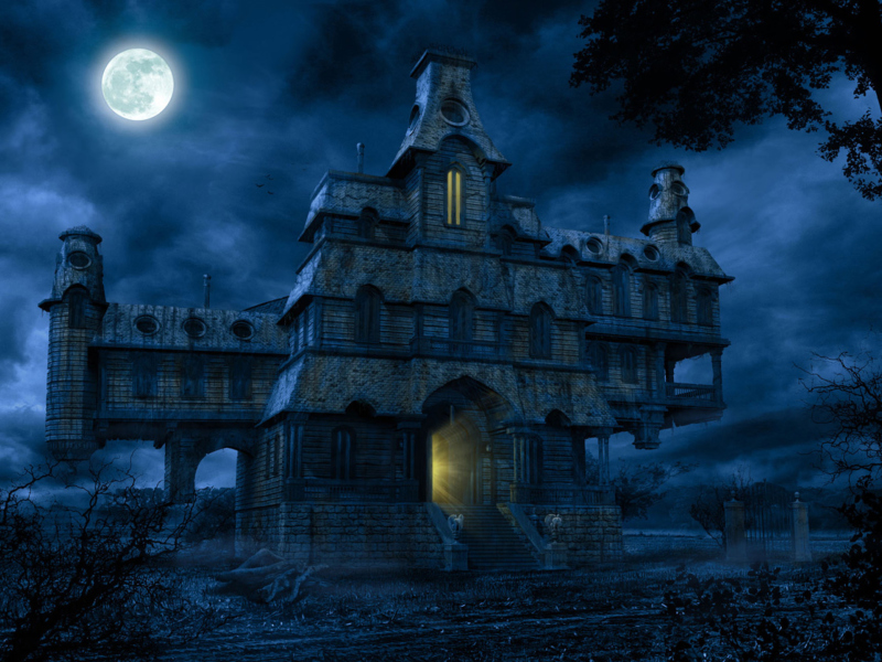 Screenshot №1 pro téma A Haunted House 800x600