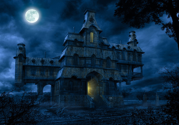 A Haunted House wallpaper