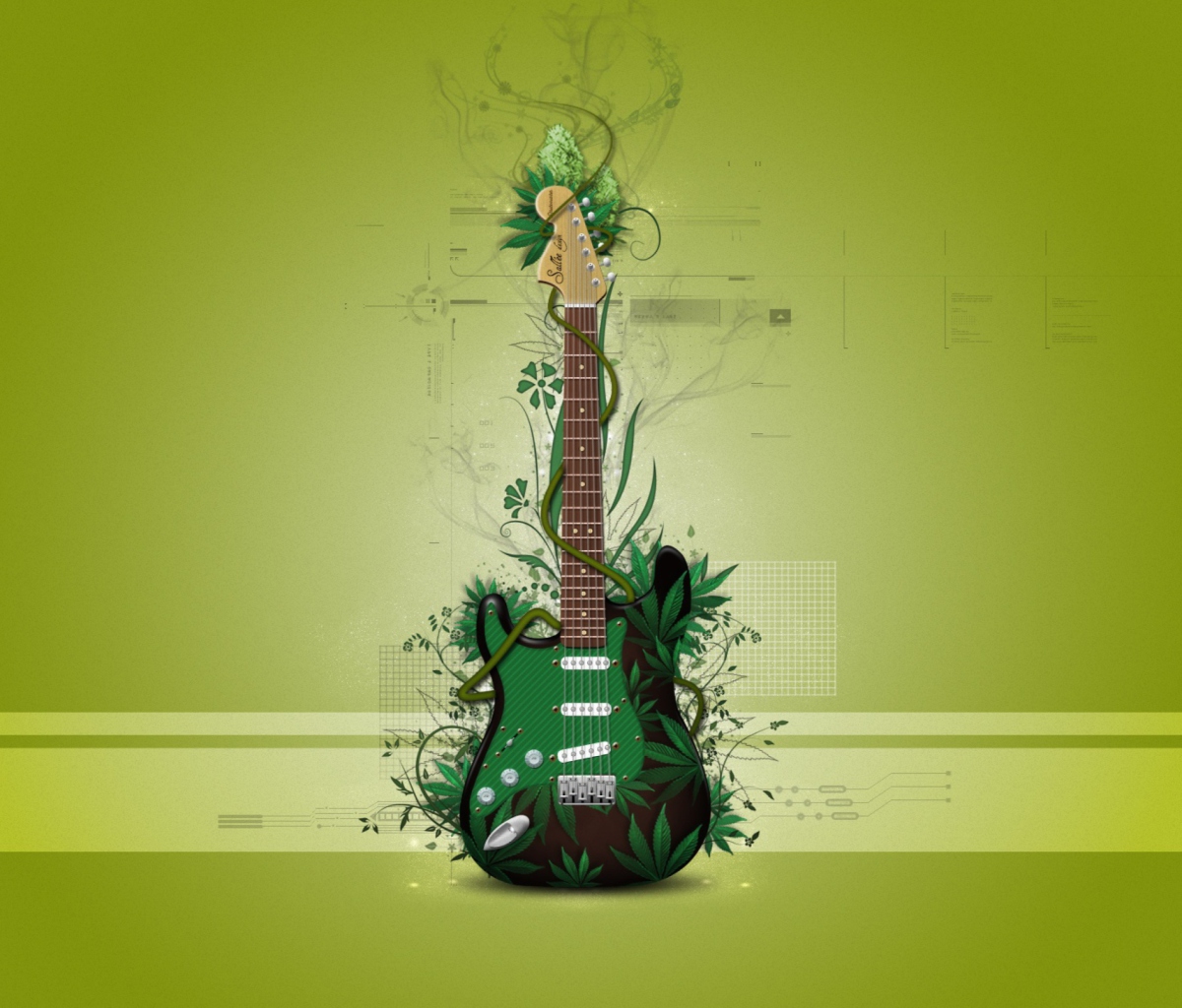 Fondo de pantalla Music Guitar 1200x1024