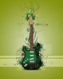 Das Music Guitar Wallpaper 128x160
