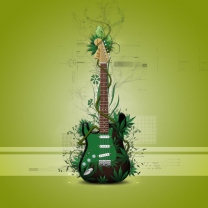 Fondo de pantalla Music Guitar 208x208