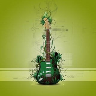 Music Guitar - Obrázkek zdarma pro iPad 3