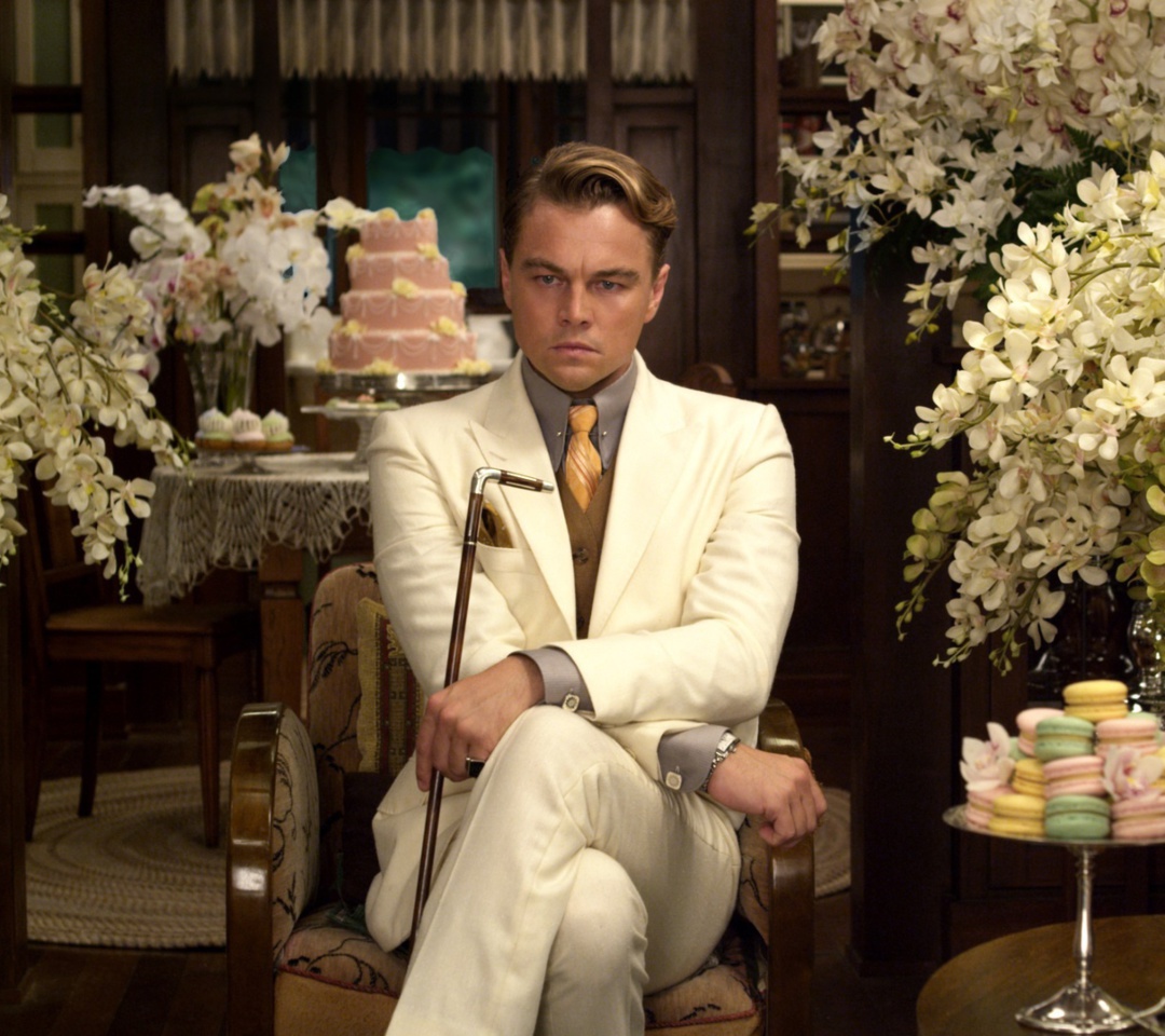 Screenshot №1 pro téma Leonardo DiCaprio from The Great Gatsby Movie 1080x960