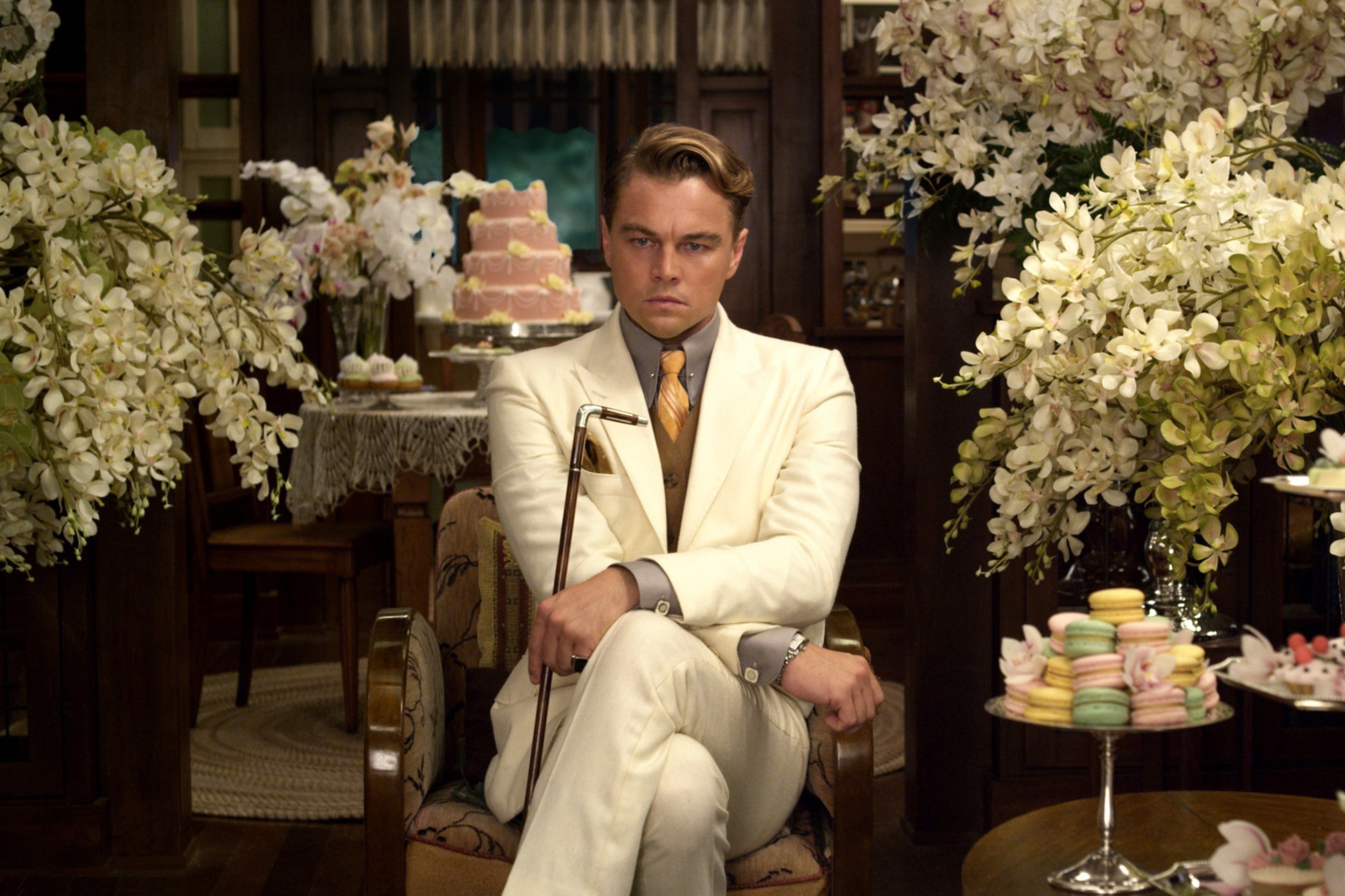 Fondo de pantalla Leonardo DiCaprio from The Great Gatsby Movie 2880x1920