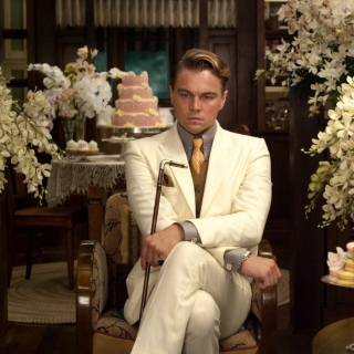Leonardo DiCaprio from The Great Gatsby Movie papel de parede para celular para iPad