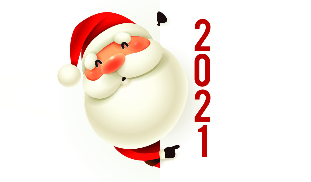 Screenshot №1 pro téma New Year 2021 Сard 1024x600